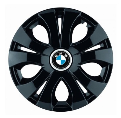Set 4 Capace Roti Top Negru R14, Compatibil Cu BMW foto