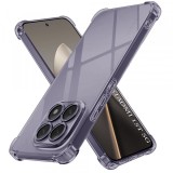 Husa pentru Xiaomi 15T, Techsuit, Shockproof Clear, Fumurie
