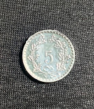 Moneda (token) 5 rappen 1979 aluminiu Elvetia, Europa