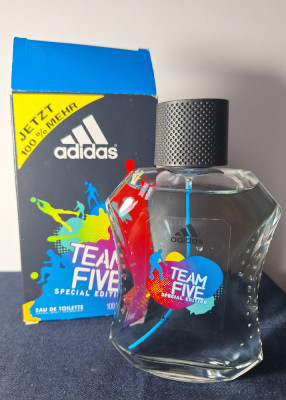 Parfum Adidas - Team Five Special Edition - Eau De Toilette 100ML, aproape nou foto