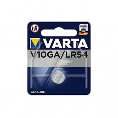 Baterie Varta V10GA Alcalina 1,5V AG10 LR1130 LR54 set 1 buc.