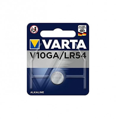 Baterie Varta V10GA Alcalina 1,5V AG10 LR1130 LR54 set 1 buc. foto