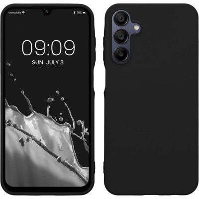 Husa de protectie matte tpu, flippy, pentru samsung galaxy a55 5g, protectie camera, antisoc, antizgariere, antialunecare, acoperire completa, negru foto