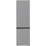 Combina frigorifica Beko B3RCNA415HXB, No Frost, 415 l, Clasa D, Iluminare LED, Alarma deschidere usa, Functie congelare rapida, HarvestFresh, Metal L