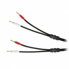 Set 2 buc cablu audio difuzor banana 3m, KM0334