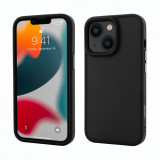 Husa Vetter pentru iPhone 13 mini, Clip-On Hybrid, Shockproof Soft Edge and Rigid Back Cover, Negru