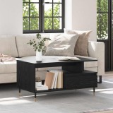 vidaXL Masă de cafea Stejar negru 90 x 49 x 45 cm Lemn compozit 882707