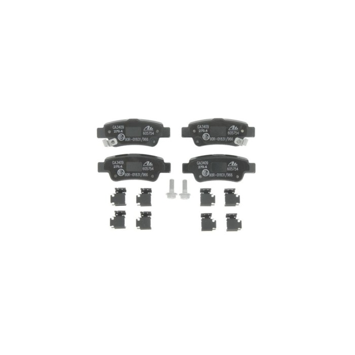 Placute frana HONDA CR-V III RE ATE 13046057542