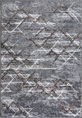 Covor Modern, Mira 24032, Gri , Dreptunghiular, Diverse Dimensiuni - 60x110 foto
