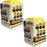 Set 2 radiere-surpriza de construit, Minions