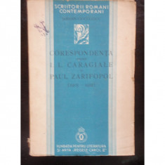 CORESPONDENTA DINTRE I.L. CARAGIALE SI PAUL ZARIFOPOL