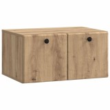 vidaXL Oglindă TV montată pe perete Stejar Artizanal 59,5 x 41 x 30 cm 899194