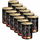 Cumpara ieftin Piper Adult conservă pentru c&acirc;ini cu ficat de vită și cartofi 12 x 400 g