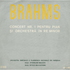 Vinyl/vinil - Brahms – Concert Nr. 1 Pentru Pian Și Orchestră În Re Minor