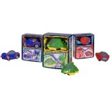 Set 3 masinute Pj Masks, metal mini diecast,5cm,gri