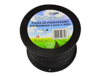Coarda taiere pentru masini de tuns iarba, forma ondulta, 2,4mmx300m, GEKO G73958 foto