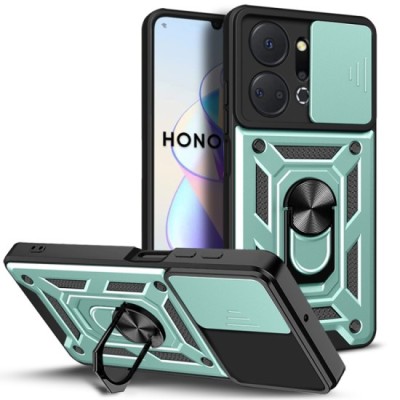 Husa pentru Honor X7a - Techsuit CamShield Series - Green foto
