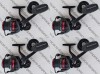 Set 4 Mulinete Feeder Robinhan River Monster LA4000 Long Cast, Tambur Aluminiu+Rezerva, 6+1 Rulmenti, Raport 4.7:1