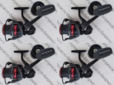 SET 4 Mulinete Feeder ROBINHAN RIVER MONSTER LA4000 tambur Long Cast