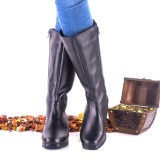 Cumpara ieftin OFERTA MARIMEA 36- Cizme dama negre din piele naturala,talpa ortopedica - LNA123