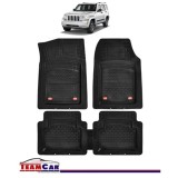 Covorase Auto TeamCar&reg; Tip Tavita Compatibile Jeep Cherokee KK (2008&ndash;2012) Negru Material Rezistent, Cauciuc