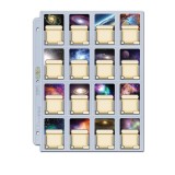 Ultra Pro Platinum - folie cu 16 buzunare de 41 x 63 mm