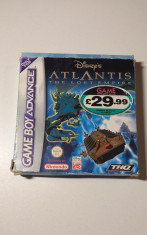 Joc Gameboy Advance Disney&amp;#039;s Atlantis the lost empire foto
