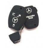 Husa Silicon Cheie Mercedes-Benz Negru SIL 099, General