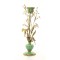 Sfesnic floare cu pasarica din portelan cu bronz BB-48