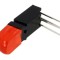 LED Roșu Difuz 2 diode, 20mA