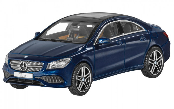 Macheta Oe Mercedes-Benz CLA Coupe 1:43 Albastru B66960387