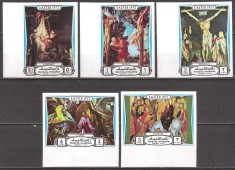 RAS AL KHAIMA 1972 PICTURA PASTE (serie nedantelata ) MNH