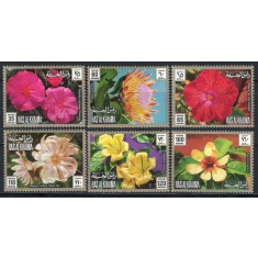 Ras Al Khaima 1972 Mi 859/64 A MNH - Flori