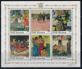 COOK ISLANDS, PICTURA GAUGUIN - BLOC MNH
