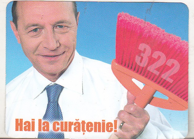 bnk cld Calendar de buzunar 2008 Traian Basescu