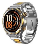 Cumpara ieftin Smartwatch Blackview W90 Pro, Gri Auriu, Metal Aur 14K, 1.43 AMOLED HD, 900mAh, GPS, Monitorizare sanatate si sport, Apelare Bluetooth, ChatGPT