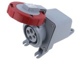 Conector alimentare AC trifazat IP&amp;S 30A 440V soclu mamă AMPHENOL