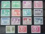 M2 CNL2 - Timbre foarte vechi - Fosta Germanie Democrata - DDR, Germania, Arhitectura, Nestampilat