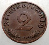 2.850 GERMANIA 2 REICHSPFENNIG 1938 F