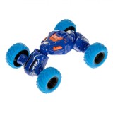 Mașină Stunt Action, Model Twisting Conqueror, Culoare Albastru, Dimensiune 14.5 cm, Plastic, Oem
