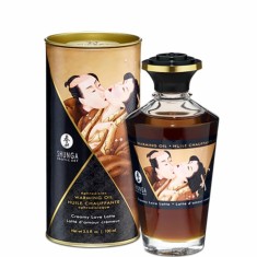 Ulei de masaj &icirc;ncălzitor - Shunga Aphrodisiac Creamy Latte 100 ml