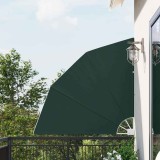 Ecran de intimitate pentru balcon Verde &icirc;nchis 140 x 140 cm