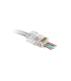 Mufa RJ45 8P8C CAT6E PASS THROUGH SOLID EUROKOMP E5884 TEL0072, Oem