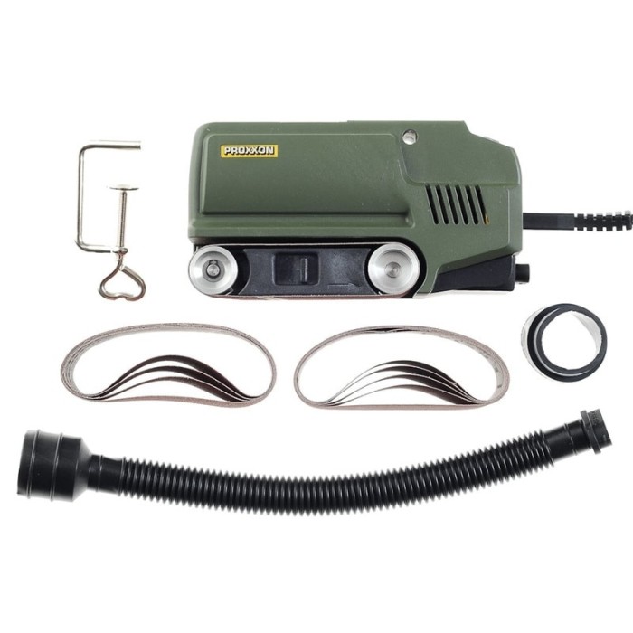Masina de slefuit cu banda BBS S Proxxon 28526, 150 W, 160 m min