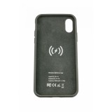 Acumulator extern ifans battery case 3000 mah wireless pentru apple iphone x, negru, Flippy