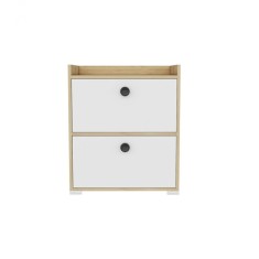Dulap pentru pantofi, Stejar/Alb, 486 x 35 x 768 cm