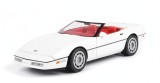 Macheta Motor Max Chevrolet Corvette 1986 1:24 alb replica metal die-cast