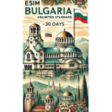 eSIM Bulgaria, Unlimited Standard, 30 Days