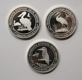 LOT PROBE ARGINT 50 LEI 2003 . REZERVATIA BIOSFEREI DELTA DUNARII .