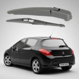 Cumpara ieftin Braț și Lamelă Ștergător Spate Peugeot 308 I 4A 4C (2007-2014) - 305mm, Mammooth MMT RAW 081